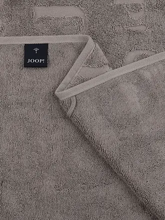 JOOP | Duschtuch 80x150cm STUDIO REPEAT Platin | grau